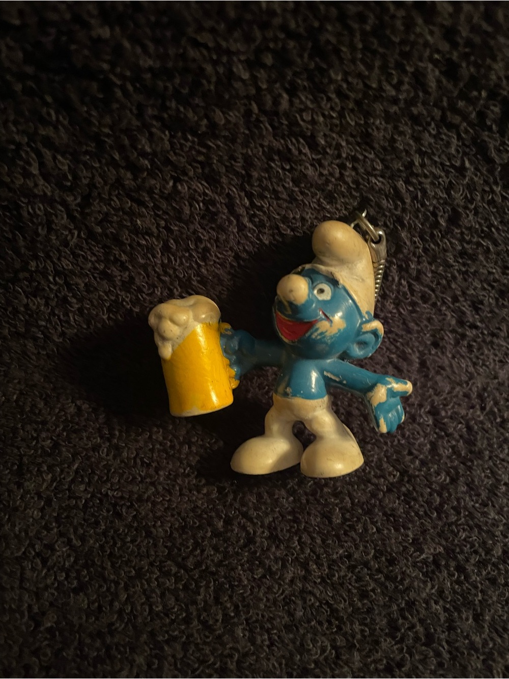 Vintage 1970’s Smurf figurines Lot of 6 - Picture 13 of 15